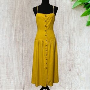 Urban Outfitters Mustard Dress